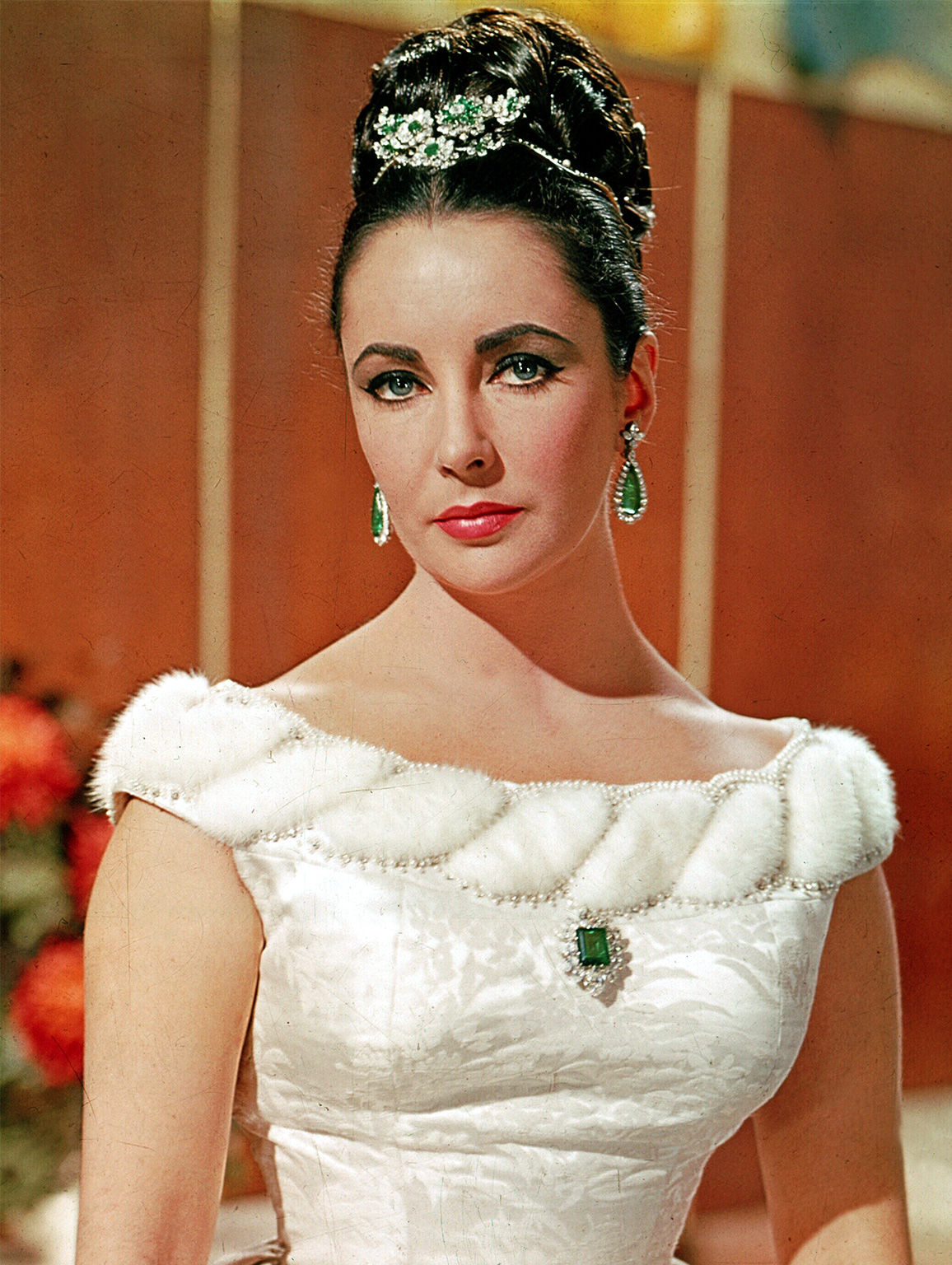 Elizabeth Taylor Bulgari Emerald and Diamond Necklace
